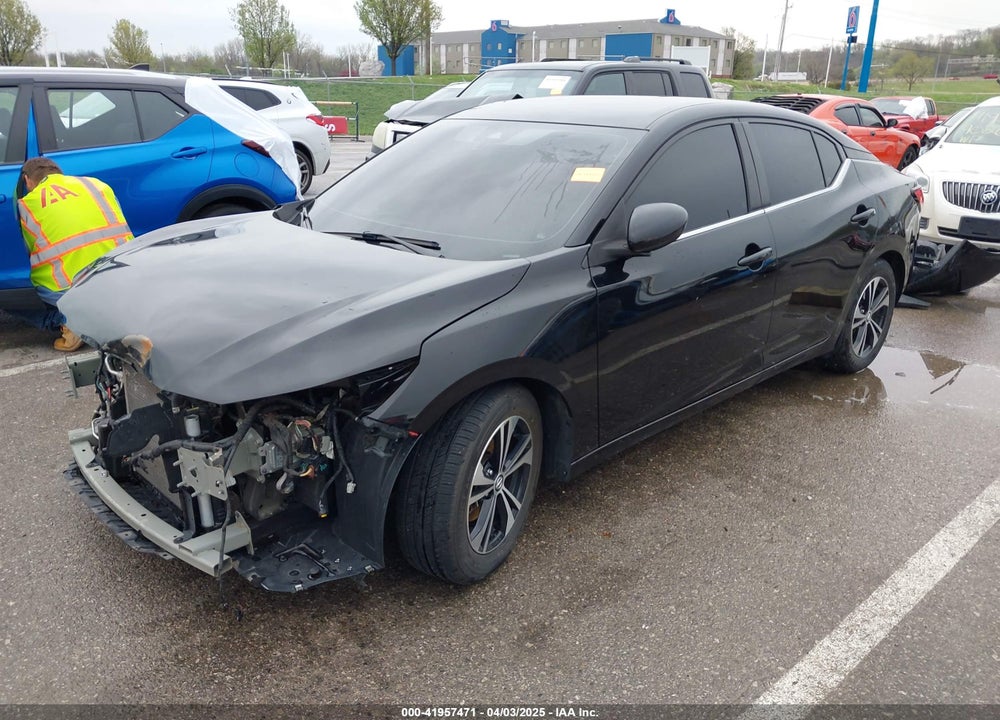 2021 NISSAN SENTRA SV XTRONIC CVT VIN: 3N1AB8CV3MY281598