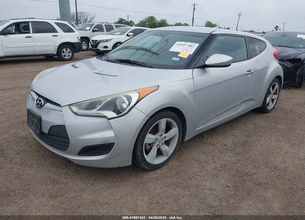 2014 HYUNDAI VELOSTER VIN: KMHTC6AD6EU205052