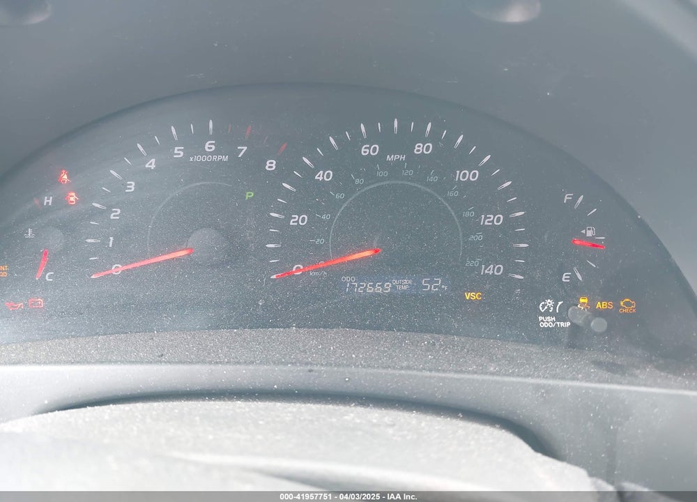 2007 TOYOTA CAMRY LE VIN: 4T4BE46K87R007096
