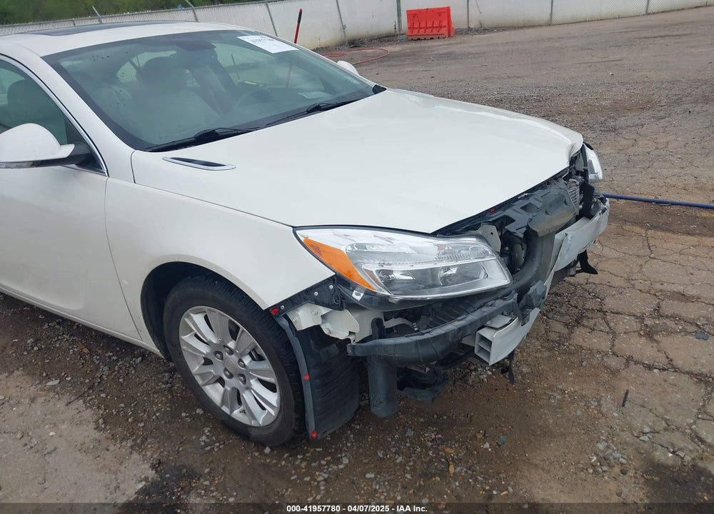 2012 BUICK REGAL VIN: 2G4GR5ER2C9215376