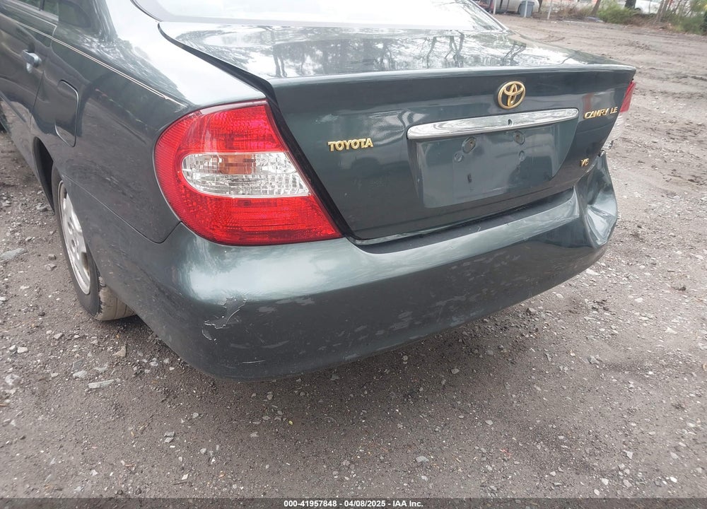 2003 TOYOTA CAMRY LE V6 VIN: 4T1BF30K23U548715