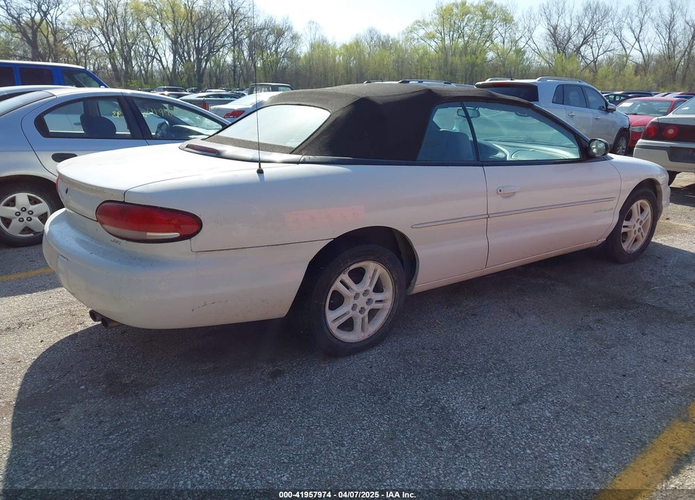 1997 CHRYSLER SEBRING JXI VIN: 3C3EL55H2VT624986
