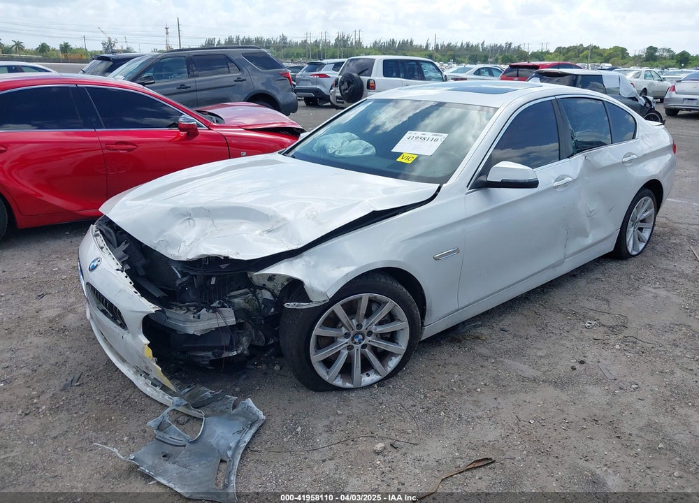 2014 BMW 5 SERIES VIN: WBA5B3C59ED533891