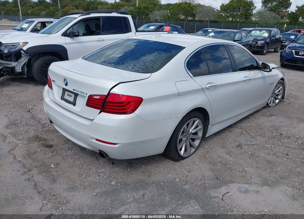 2014 BMW 5 SERIES VIN: WBA5B3C59ED533891