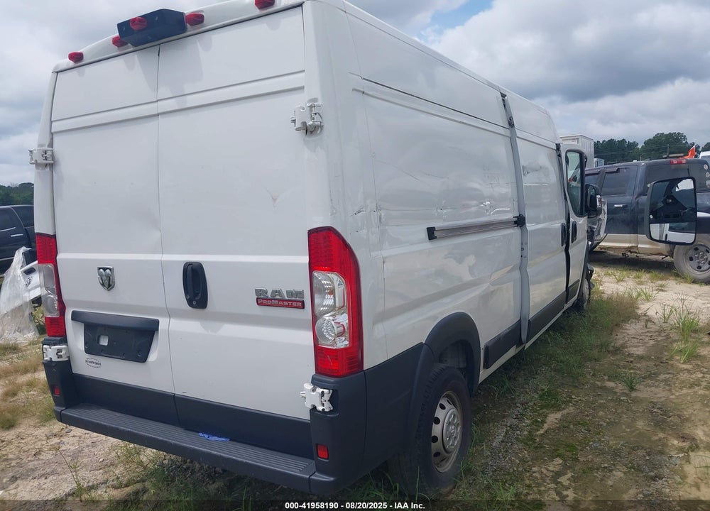 2017 RAM PROMASTER 2500 HIGH ROOF 159 WB VIN: 3C6TRVDG9HE551870