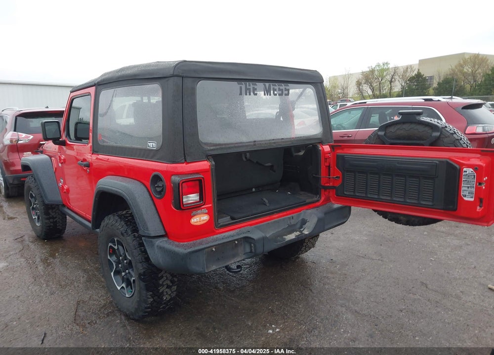 2020 JEEP WRANGLER SPORT 4X4 VIN: 1C4GJXAG8LW266464