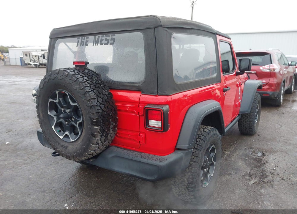 2020 JEEP WRANGLER SPORT 4X4 VIN: 1C4GJXAG8LW266464