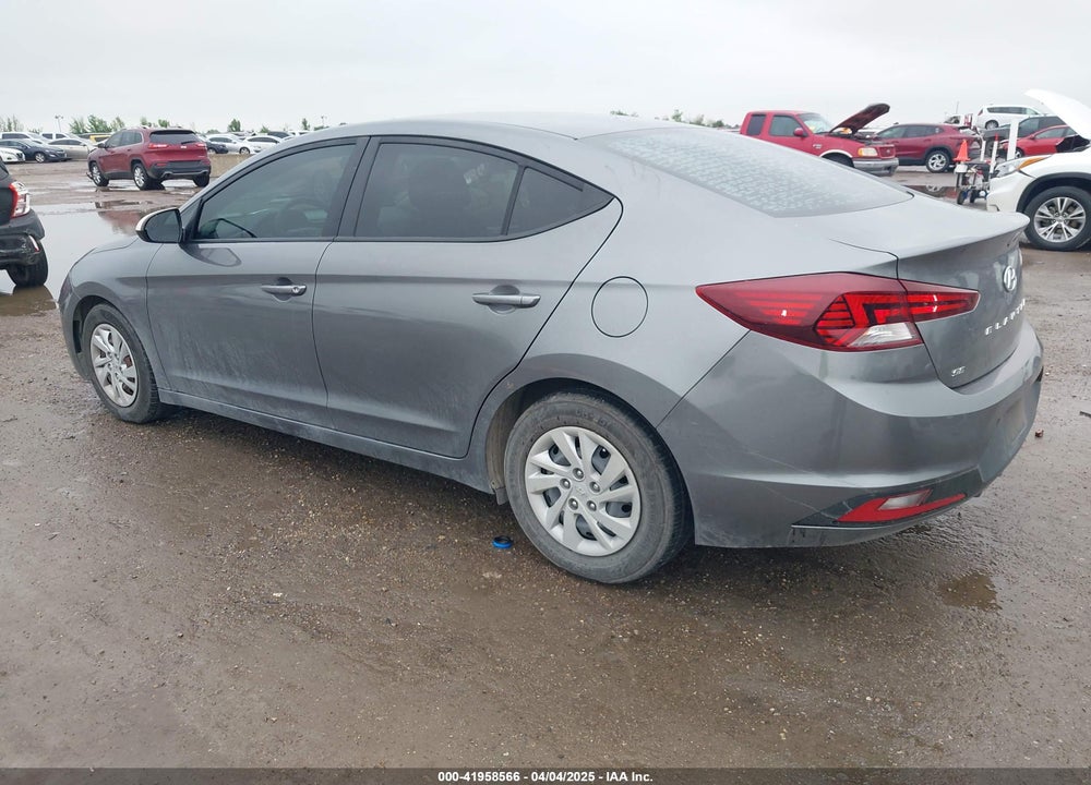2019 HYUNDAI ELANTRA SE VIN: 5NPD74LF3KH451188