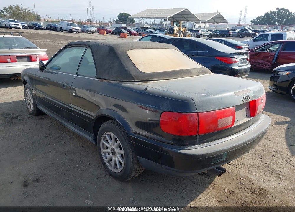 1996 AUDI CABRIOLET VIN: WAUAA88G9TA008367