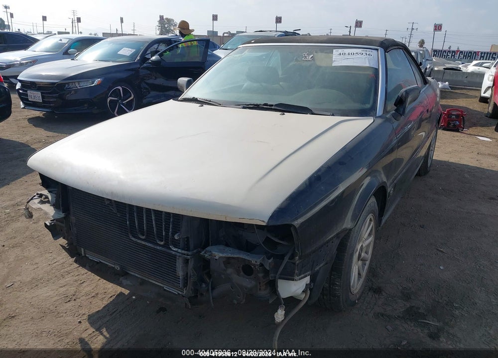 1996 AUDI CABRIOLET VIN: WAUAA88G9TA008367