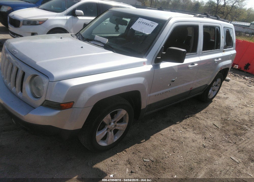2012 JEEP PATRIOT VIN: 1C4NJPFAXCD627412