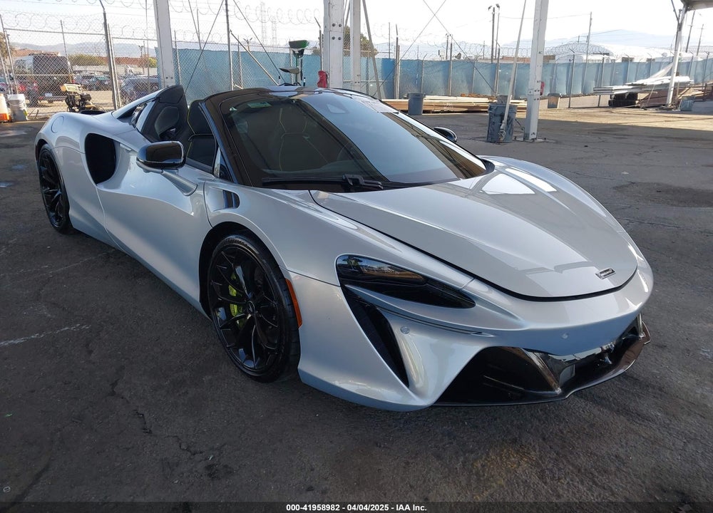 2025 MCLAREN ARTURA PERFORMANCE/TECHLUX/VISION VIN: SBM16BEA6SW003220