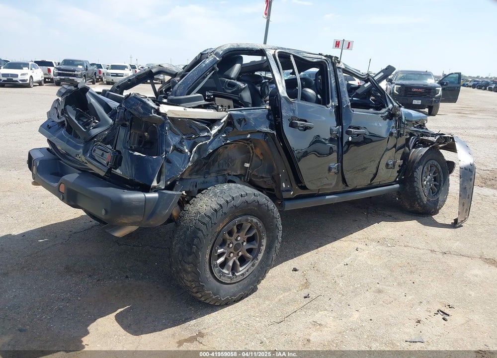 2022 JEEP WRANGLER UNLIMITED VIN: 1C4JJXSJXNW213946