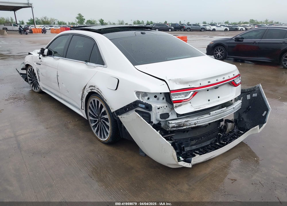 2017 CONTINENTAL LINCOLN  BLACK LABEL VIN: 1LN6L9BC6H5636770