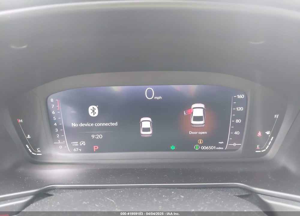 2023 HONDA ACCORD VIN: 1HGCY1F37PA002136