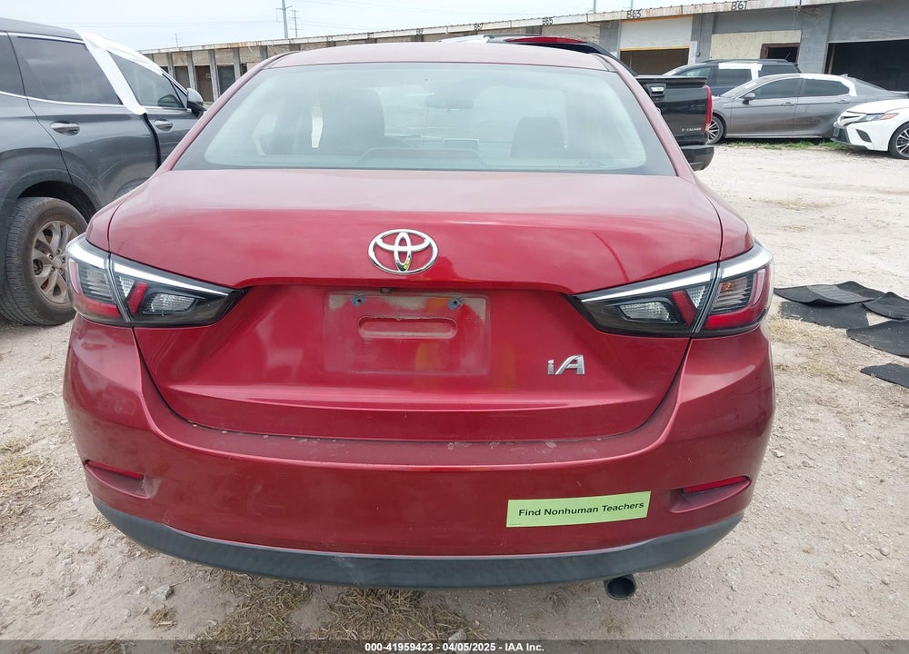 2018 TOYOTA YARIS IA VIN: 3MYDLBYV5JY322453