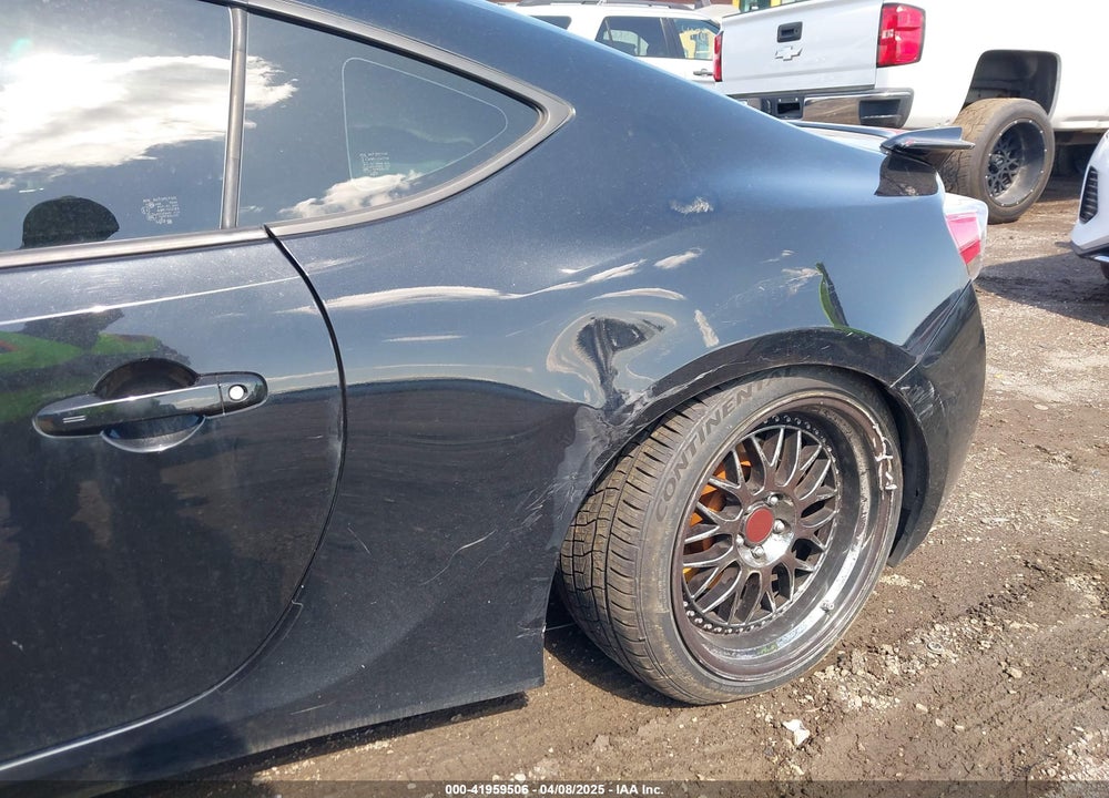 2014 SUBARU BRZ VIN: JF1ZCAC16E8600237