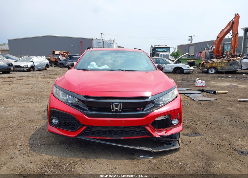 2018 HONDA CIVIC SI VIN: 2HGFC1E56JH703600
