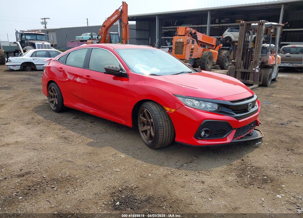 2018 HONDA CIVIC SI VIN: 2HGFC1E56JH703600