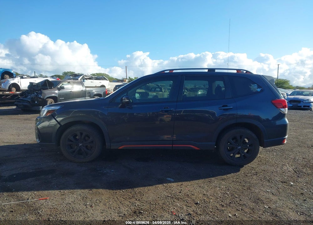 2019 SUBARU FORESTER SPORT VIN: JF2SKAKC2KH478345