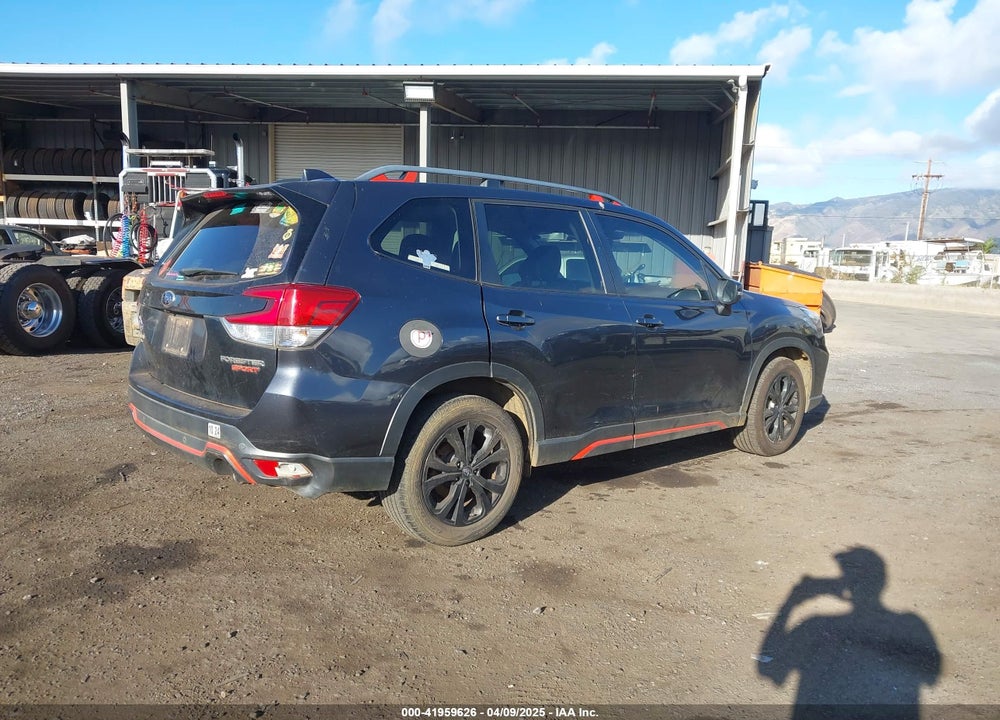 2019 SUBARU FORESTER SPORT VIN: JF2SKAKC2KH478345
