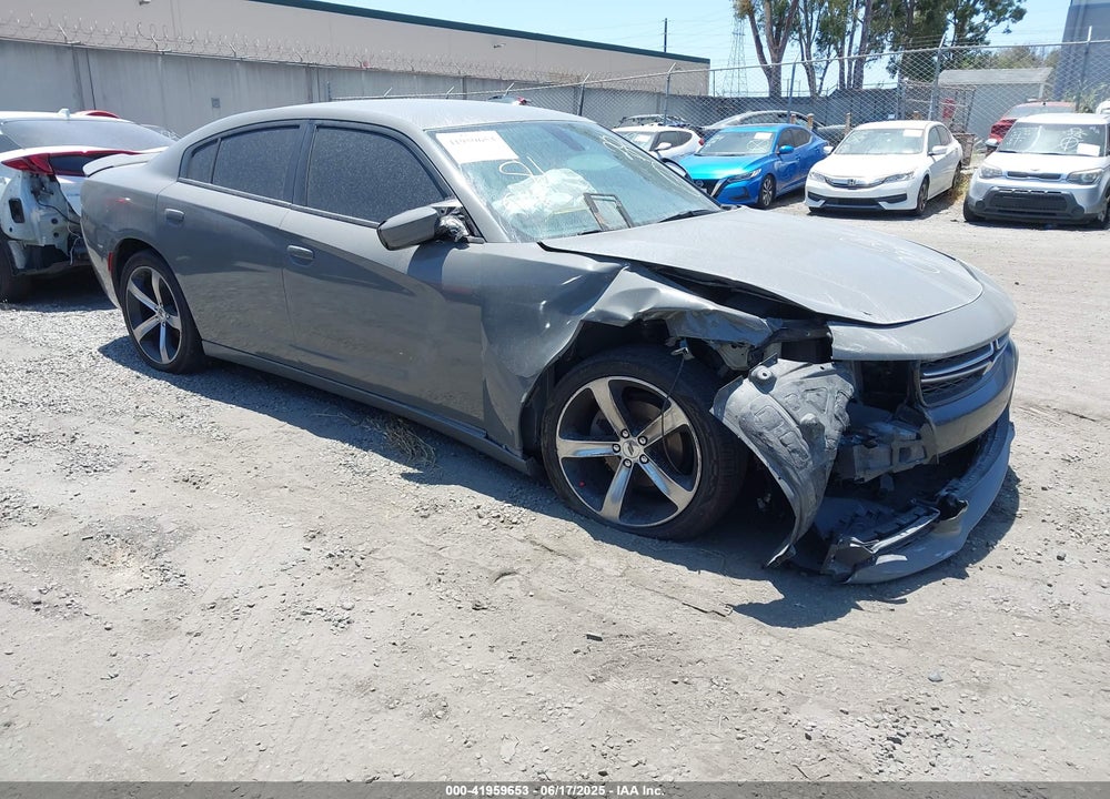 2017 DODGE CHARGER SE RWD VIN: 2C3CDXBG4HH546137