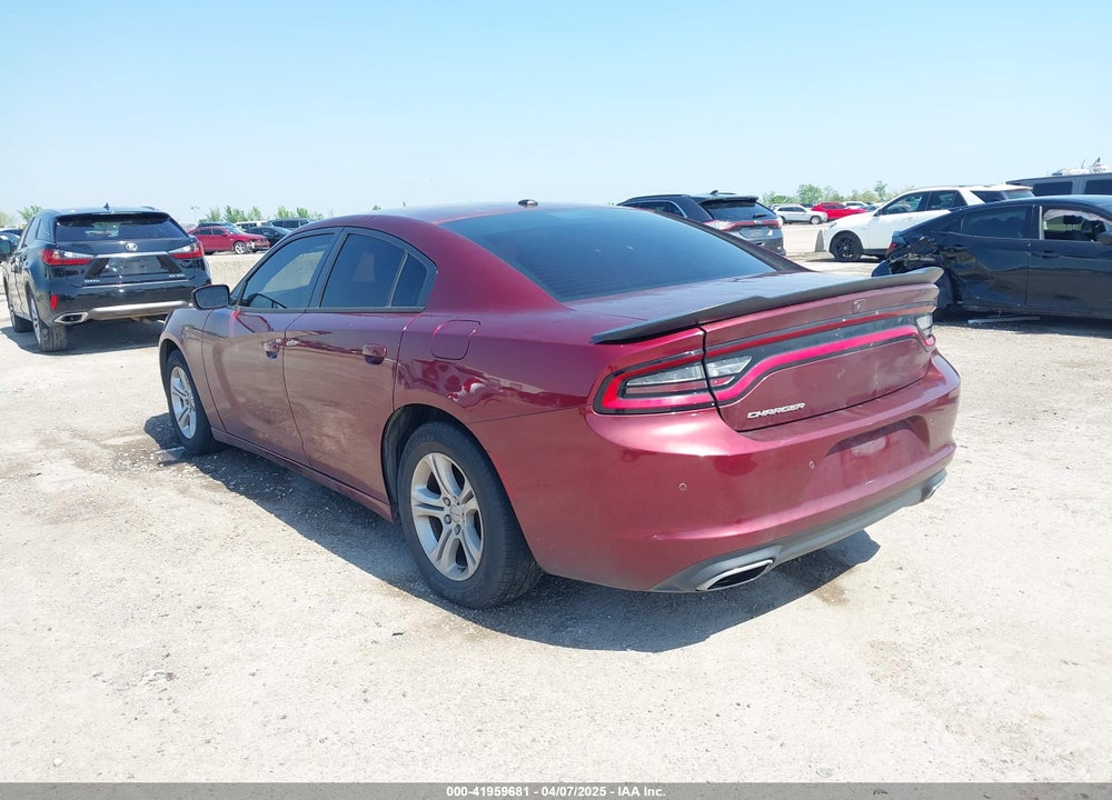 2018 DODGE CHARGER SXT RWD VIN: 2C3CDXBG5JH152233