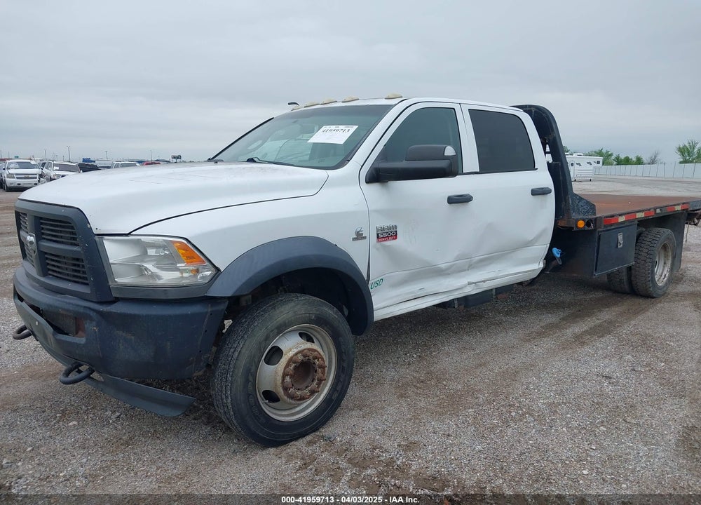 2012 RAM 5500 CHASSIS ST/SLT/LAIE VIN: 3C7WDMFLXCG230963