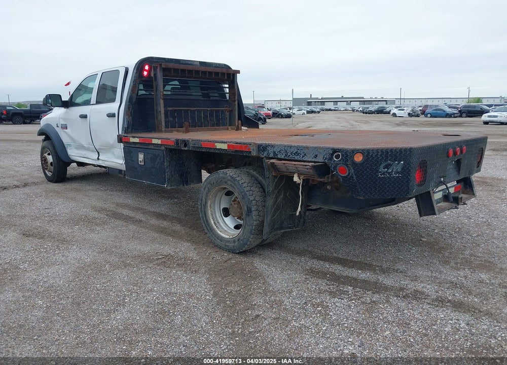 2012 RAM 5500 CHASSIS ST/SLT/LAIE VIN: 3C7WDMFLXCG230963