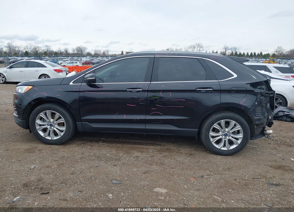 2020 FORD EDGE TITANIUM VIN: 2FMPK4K93LBB35550