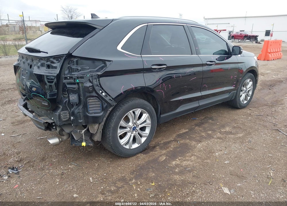 2020 FORD EDGE TITANIUM VIN: 2FMPK4K93LBB35550