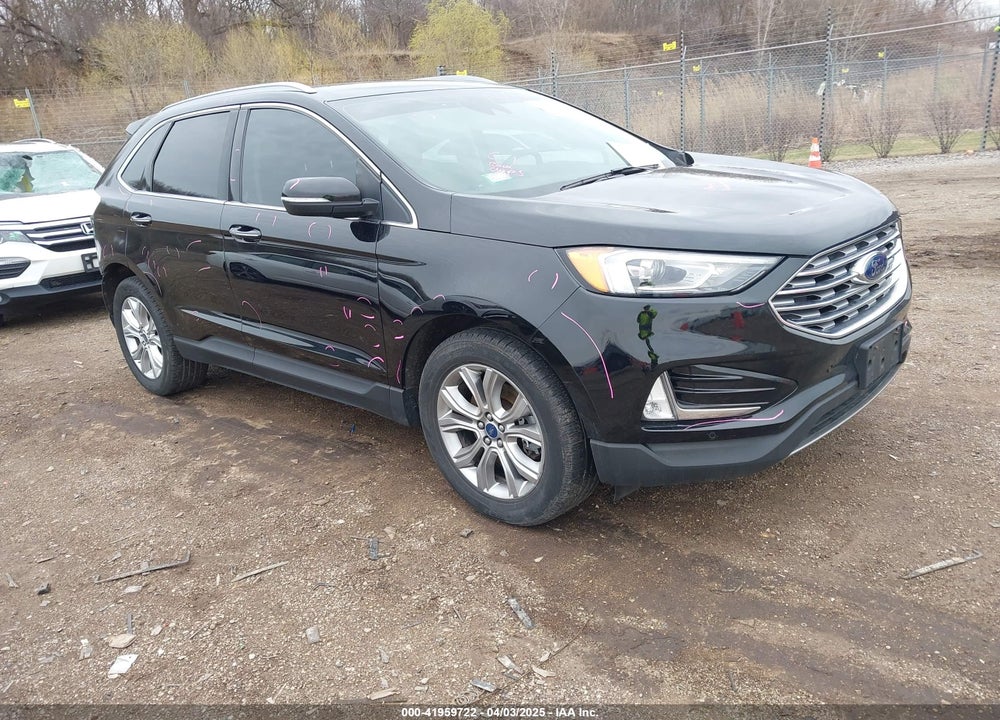 2020 FORD EDGE TITANIUM VIN: 2FMPK4K93LBB35550