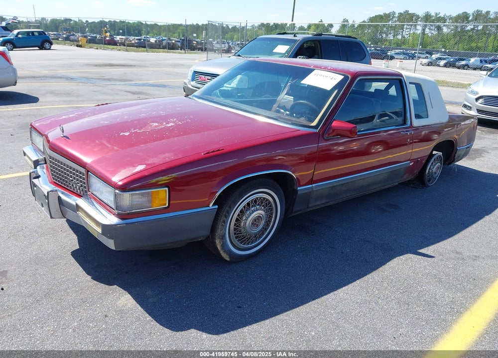 1989 CADILLAC FLEETWOOD VIN: 1G6CB1155K4358846