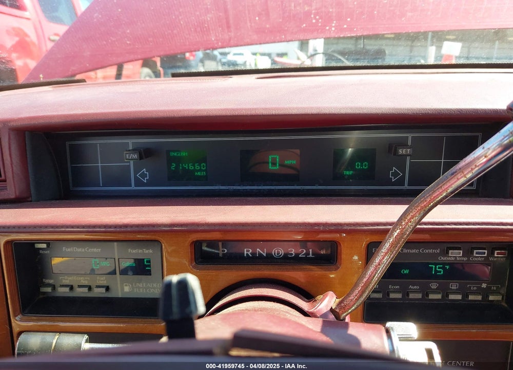 1989 CADILLAC FLEETWOOD VIN: 1G6CB1155K4358846