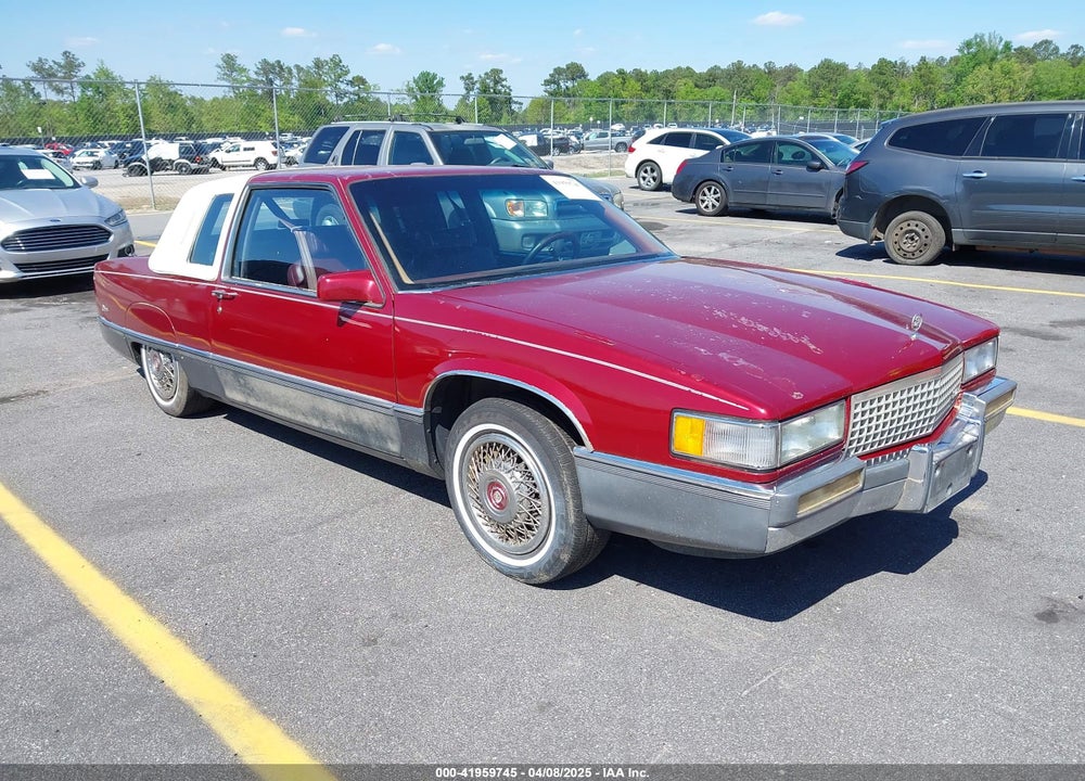 1989 CADILLAC FLEETWOOD VIN: 1G6CB1155K4358846