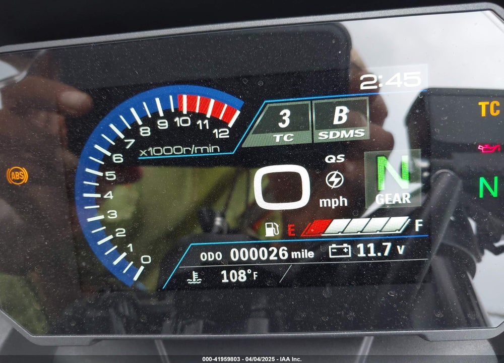 2025 SUZUKI GSX800 F VIN: JS1EM13B6S7100301