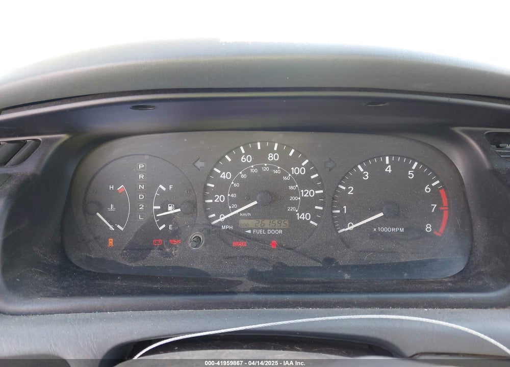 2001 TOYOTA CAMRY VIN: 4T1BF22K71U964277