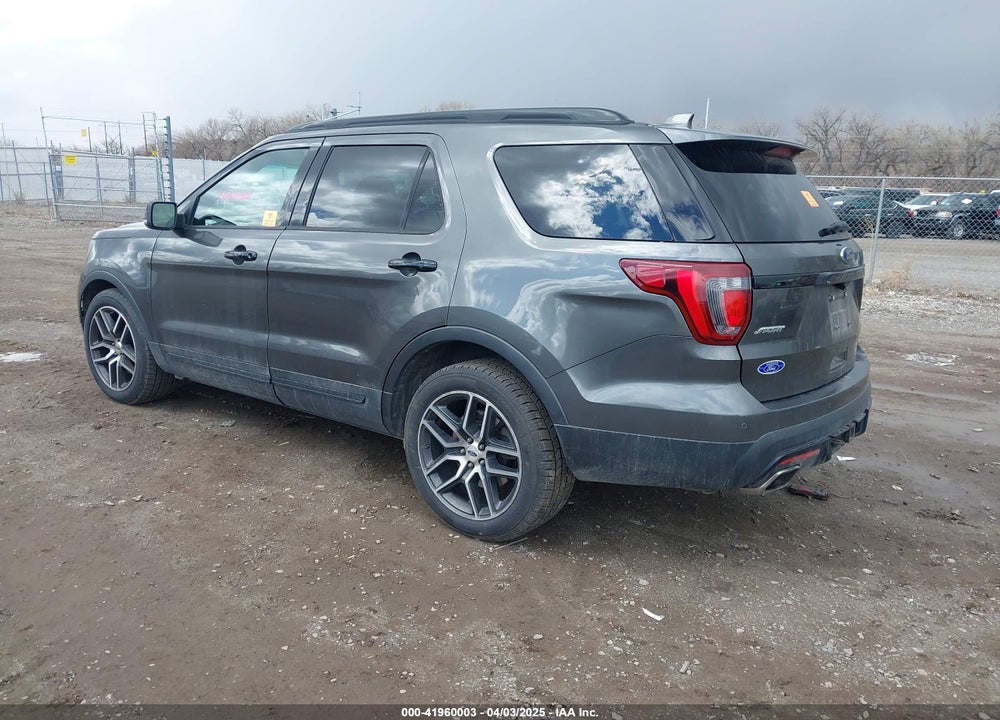2017 FORD EXPLORER VIN: 1FM5K8GT8HGA06139