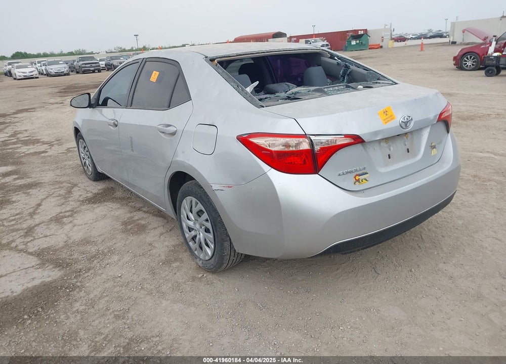 2018 TOYOTA COROLLA LE VIN: 2T1BURHE8JC079006