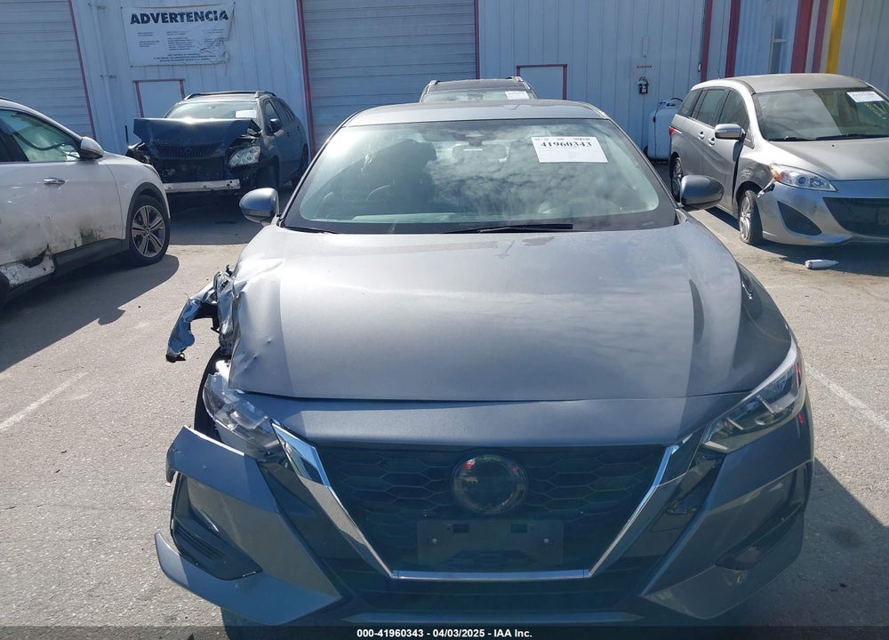 2022 NISSAN SENTRA VIN: 3N1AB8CV5NY283337