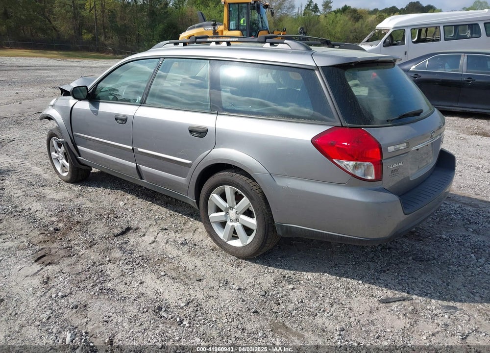 2008 SUBARU OUTBACK 2.5I/2.5I L.L. BEAN EDITION VIN: 4S4BP61C787366973