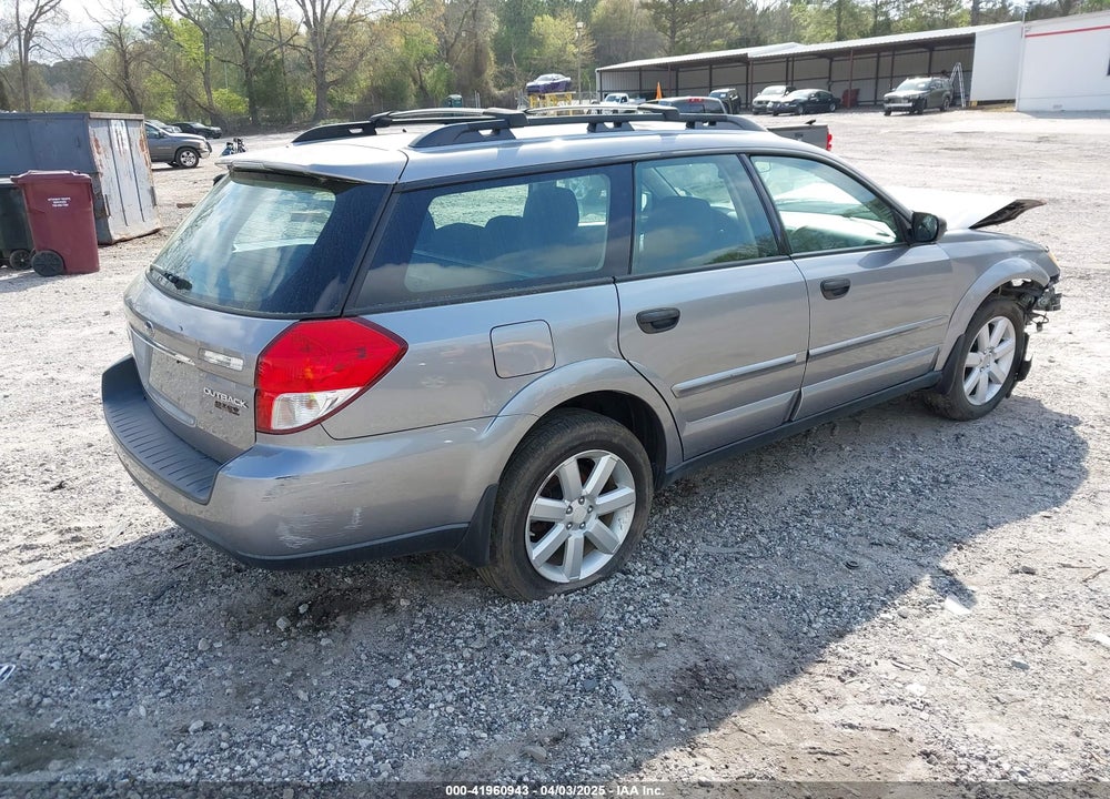 2008 SUBARU OUTBACK 2.5I/2.5I L.L. BEAN EDITION VIN: 4S4BP61C787366973