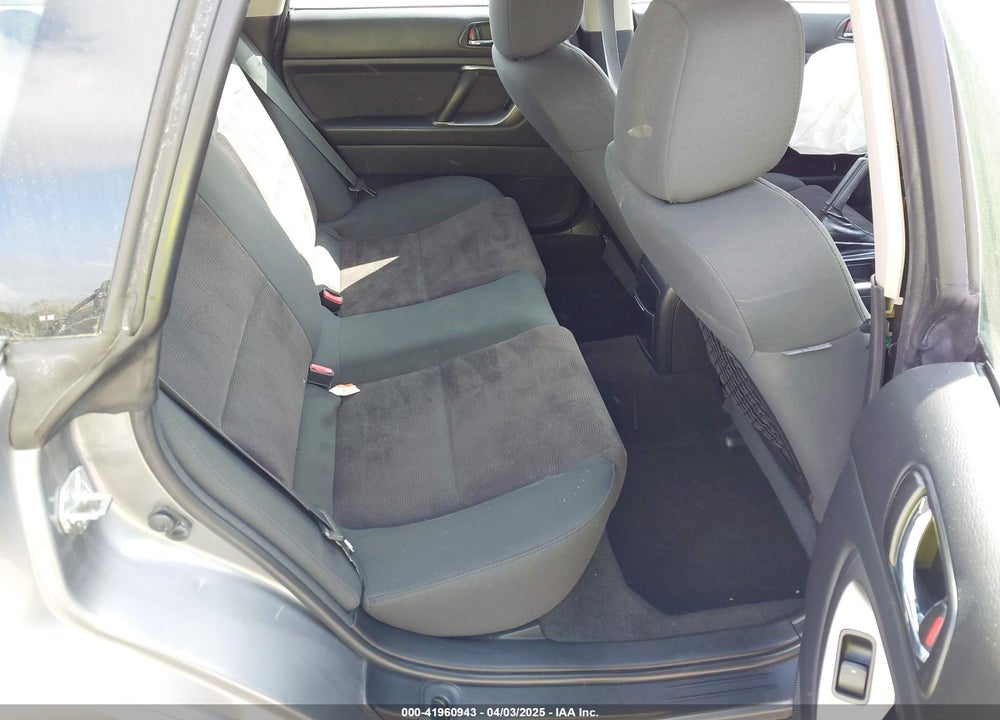 2008 SUBARU OUTBACK 2.5I/2.5I L.L. BEAN EDITION VIN: 4S4BP61C787366973