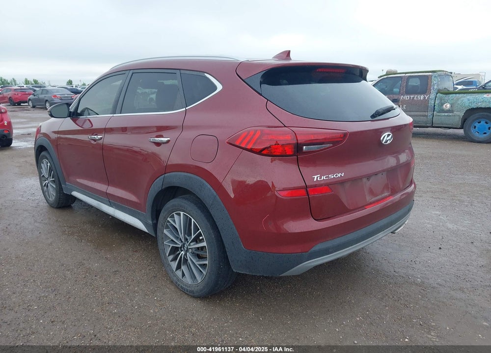 2019 HYUNDAI TUCSON LIMITED VIN: KM8J33AL5KU912541