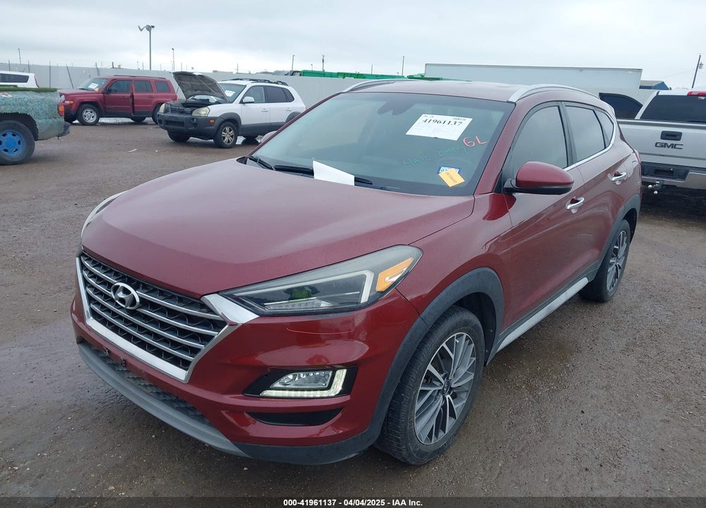 2019 HYUNDAI TUCSON LIMITED VIN: KM8J33AL5KU912541