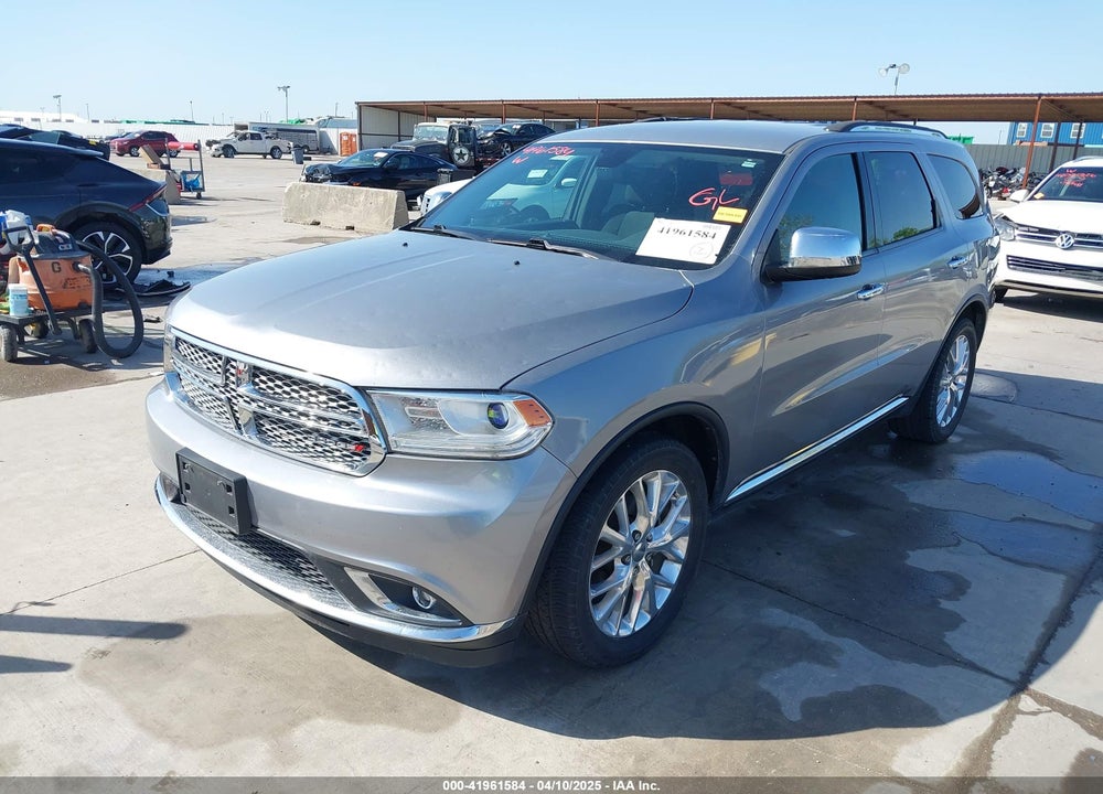 2017 DODGE DURANGO SXT RWD VIN: 1C4RDHAG5HC648093