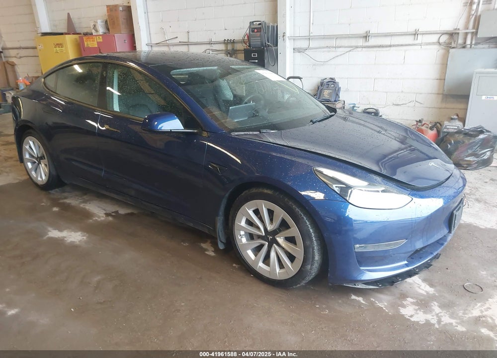 2022 TESLA MODEL 3 LONG RANGE DUAL MOTOR ALL-WHEEL DRIVE VIN: 5YJ3E1EB3NF209109
