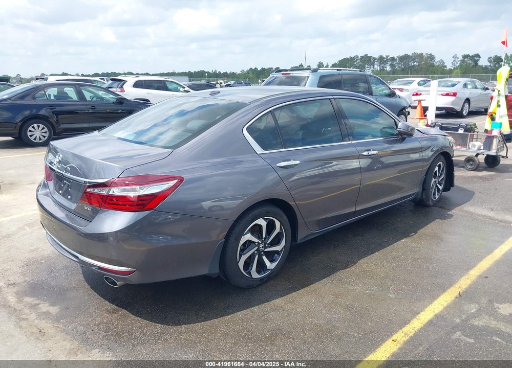 2017 HONDA ACCORD EX-L V6 VIN: 1HGCR3F87HA045705