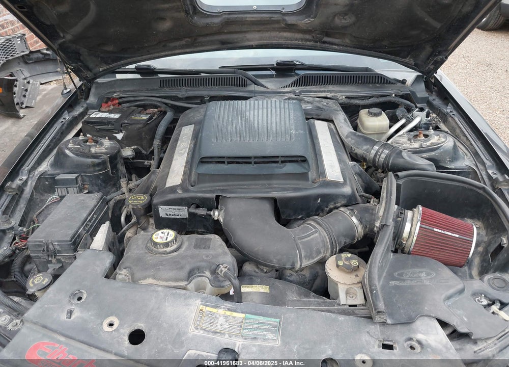 2008 FORD MUSTANG VIN: 1ZVHT82H885180206