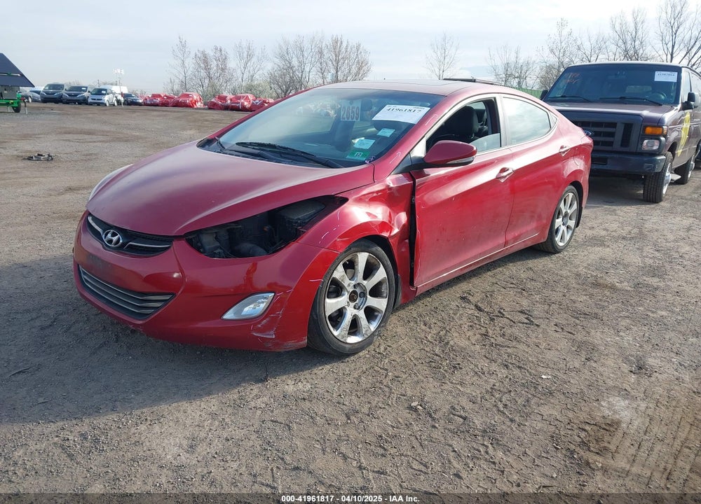 2013 HYUNDAI ELANTRA LIMITED VIN: KMHDH4AE0DU697658